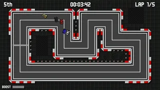 Скриншот 8 к игре Retro Pixel Racers