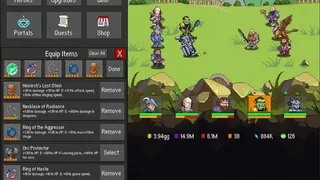 Скриншот 1 к игре Idle Guardians