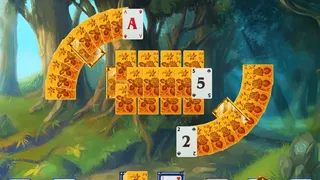 Скриншот 4 к игре Fairytale Solitaire: Red Riding Hood