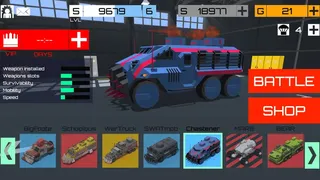 Скриншот 1 к игре CUBG: Car Unknown's Battlegrounds