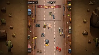 Скриншот 1 к игре Rude Racers: 2D Combat Racing