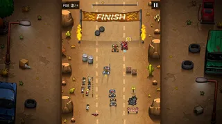 Скриншот 2 к игре Rude Racers: 2D Combat Racing