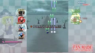 Скриншот 2 к игре 東方覚醒珠（※二次創作） ～ Fan-made Virtual Autography.