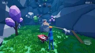 Скриншот 1 к игре Climb With Wheelbarrow