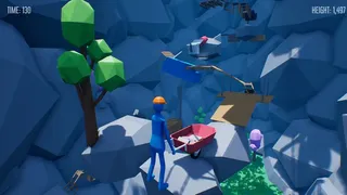 Скриншот 5 к игре Climb With Wheelbarrow