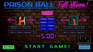 Скриншот 1 к игре Prison Ball: Full Blown