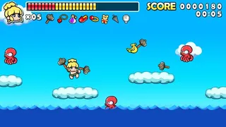 Скриншот 2 к игре Wonder Boy Returns Remix