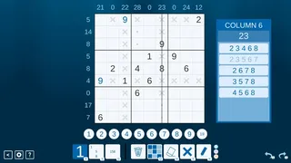Скриншот 1 к игре Sandwich Sudoku