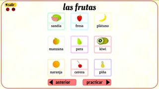Скриншот 3 к игре Learn Spanish! Easy Vocabulary