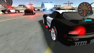 Скриншот 1 к игре Police Stunt Cars
