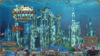 Скриншот 1 к игре Jewel Match Atlantis Solitaire - Collector's Edition