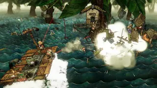 Скриншот 2 к игре Trash Sailors: Co-Op Trash Raft Simulator