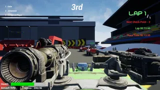 Скриншот 1 к игре Deep Race: Battle