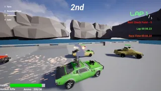 Скриншот 2 к игре Deep Race: Battle
