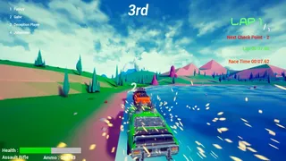 Скриншот 3 к игре Deep Race: Battle