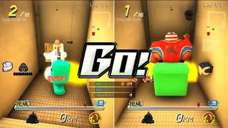 Скриншот 2 к игре Gekisou! Benza Race -Toilet Shooting Star-