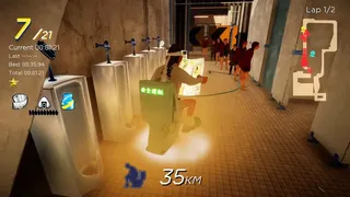 Скриншот 3 к игре Gekisou! Benza Race -Toilet Shooting Star-