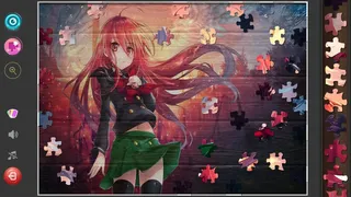 Скриншот 1 к игре Anime Girls Jigsaw Puzzles