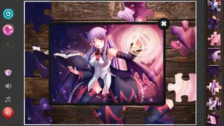 Скриншот 4 к игре Anime Girls Jigsaw Puzzles