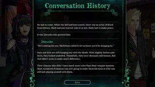 Скриншот 8 к игре Twice Reborn: a vampire visual novel