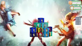 Скриншот 1 к игре Mahjong Dimensions 3D - Fantasy Anime