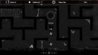Скриншот 2 к игре Darkness Maze Cube - Hardcore Puzzle Game