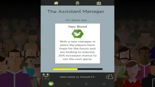 Скриншот 1 к игре Swipe Football - Football Manager RPG Game