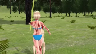 Скриншот 4 к игре Girl Kill Zombies