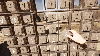 Скриншот 3 к игре Arabian Stones - The VR Sudoku Game
