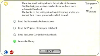 Скриншот 1 к игре Victoriana - Steampunk Text Adventure