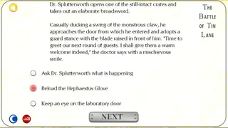 Скриншот 3 к игре Victoriana - Steampunk Text Adventure