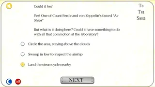 Скриншот 4 к игре Victoriana - Steampunk Text Adventure