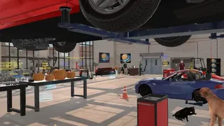 Скриншот 8 к игре Basic Car Repair Garage VR
