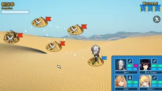 Скриншот 1 к игре Disaster Dragon x Girls from Different Worlds