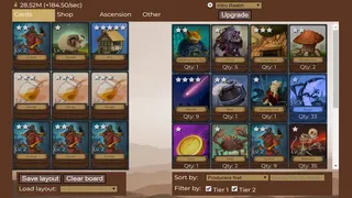 Скриншот 1 к игре Creature Card Idle
