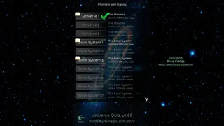 Скриншот 2 к игре Universe Quiz