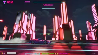 Скриншот 3 к игре Rhythmic Retro Racer