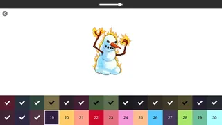 Скриншот 1 к игре RETRO-PIXEL COLOR PALETTE: Color by Number