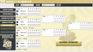 Скриншот 4 к игре Draft Day Sports: College Football 2020