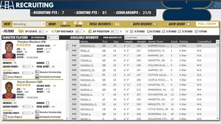 Скриншот 6 к игре Draft Day Sports: College Football 2020