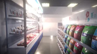 Скриншот 4 к игре [Chilla's Art] The Convenience Store | 夜勤事件