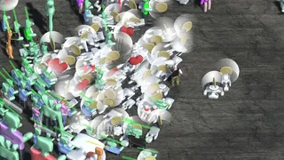 Скриншот 3 к игре Attack of the alien thingies from lava!