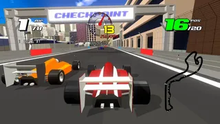 Скриншот 1 к игре Formula Retro Racing