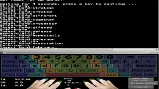 Скриншот 2 к игре Touch Typing Home Row Speed Grinder