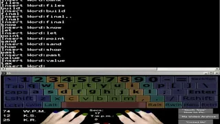 Скриншот 3 к игре Touch Typing Home Row Speed Grinder