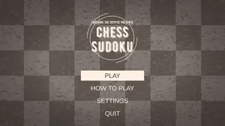 Скриншот 3 к игре Chess Sudoku