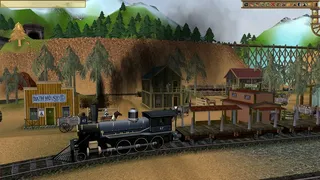Скриншот 1 к игре Wild West Steam Loco