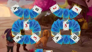 Скриншот 2 к игре Sweet Solitaire: School Witch