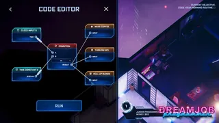 Скриншот 1 к игре Dreamjob: Programmer Simulator - Learn Programming Games