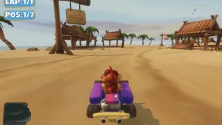 Скриншот 4 к игре Moorhuhn Kart 2